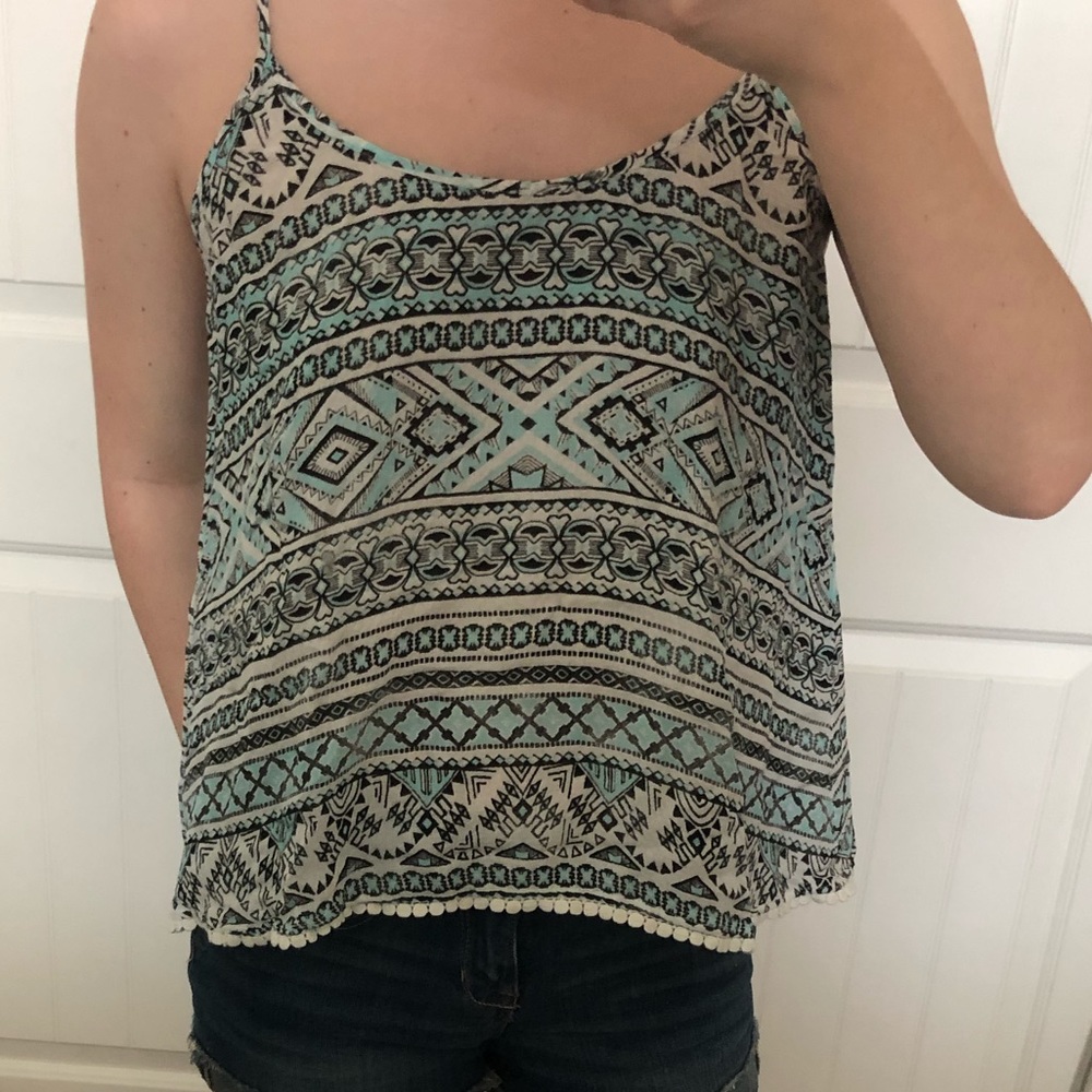 Aeropostale print tank top